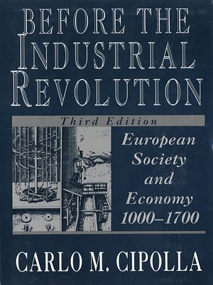 cover image of Before the Industrial Revolution